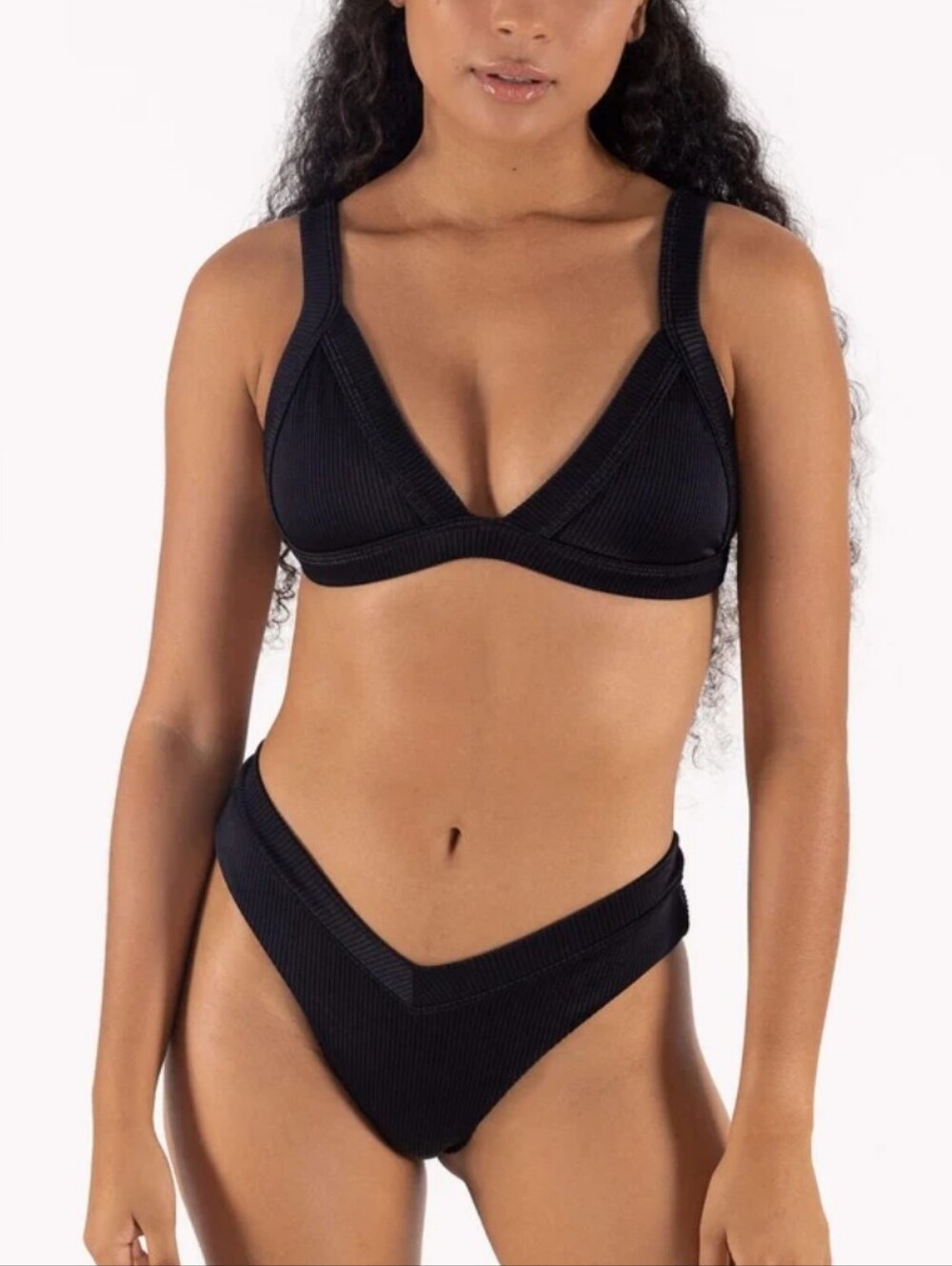 ONEONE BIKINI SET KAMERON TOP/JESSE BOTTOM BLACK S